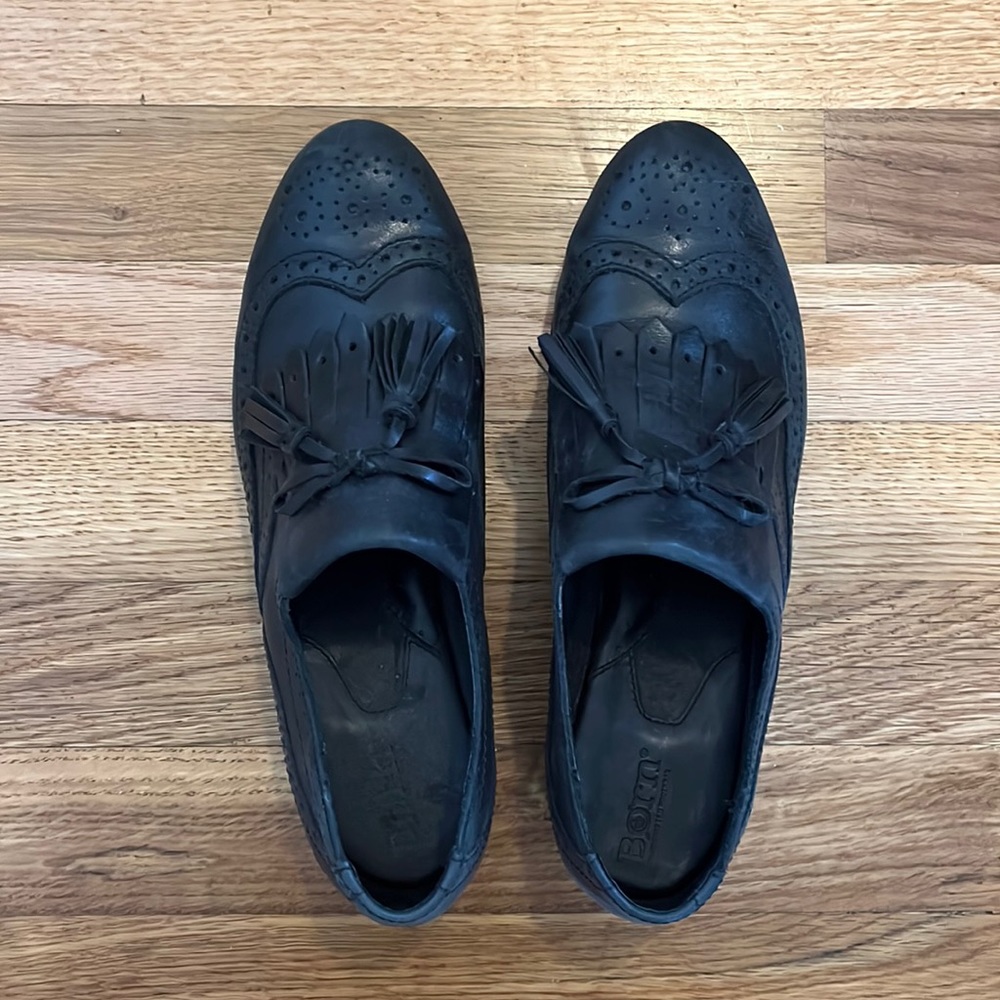 Born leather loafers